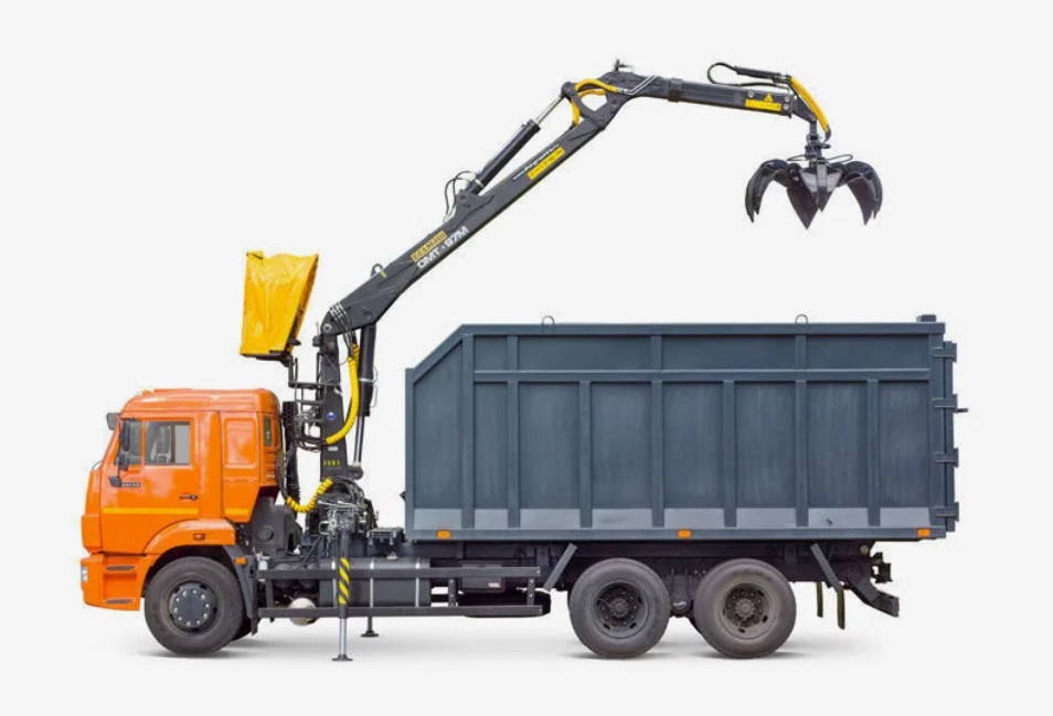 Ломовоз КАМАЗ 65117 КМУ МАЙМАН  100S (ММ-100)