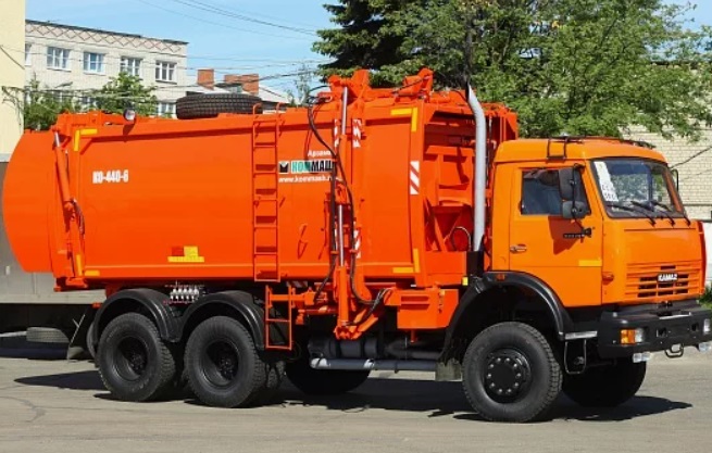 Мусоровоз КАМАЗ 65222